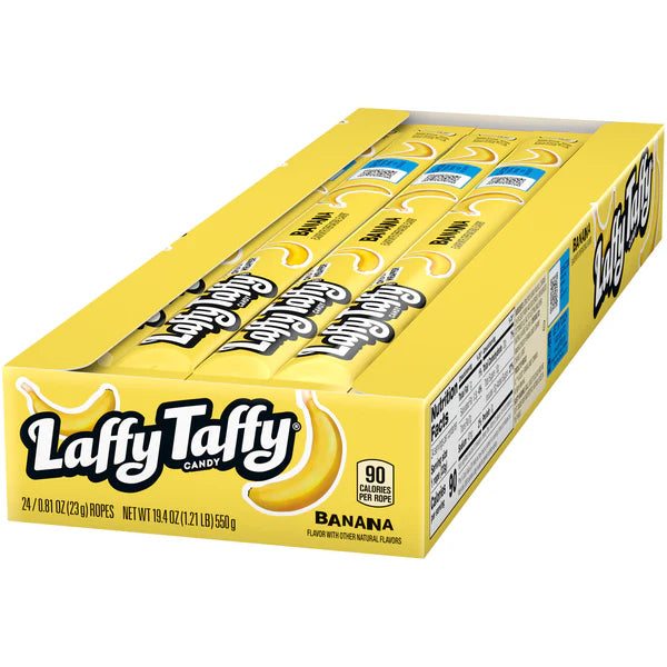 Laffy Taffy Ropes Banana 0.81oz - 24ct