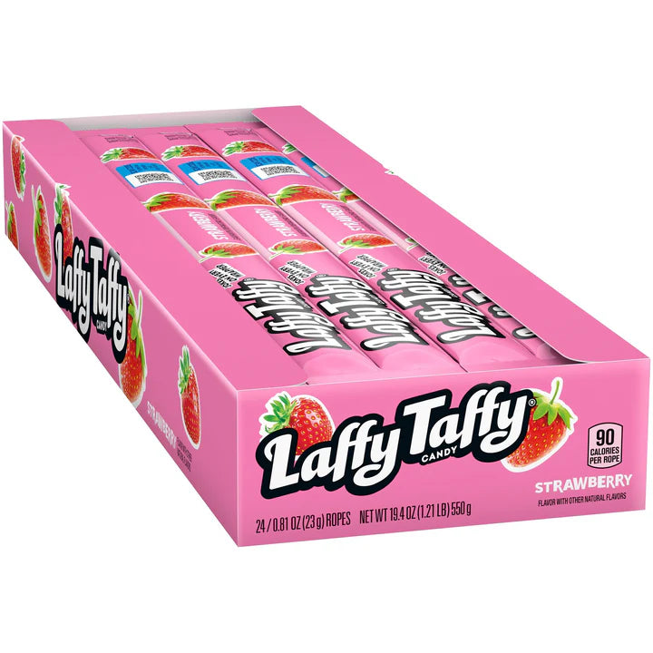 Laffy Taffy Rope Strawberry .81oz - 24ct