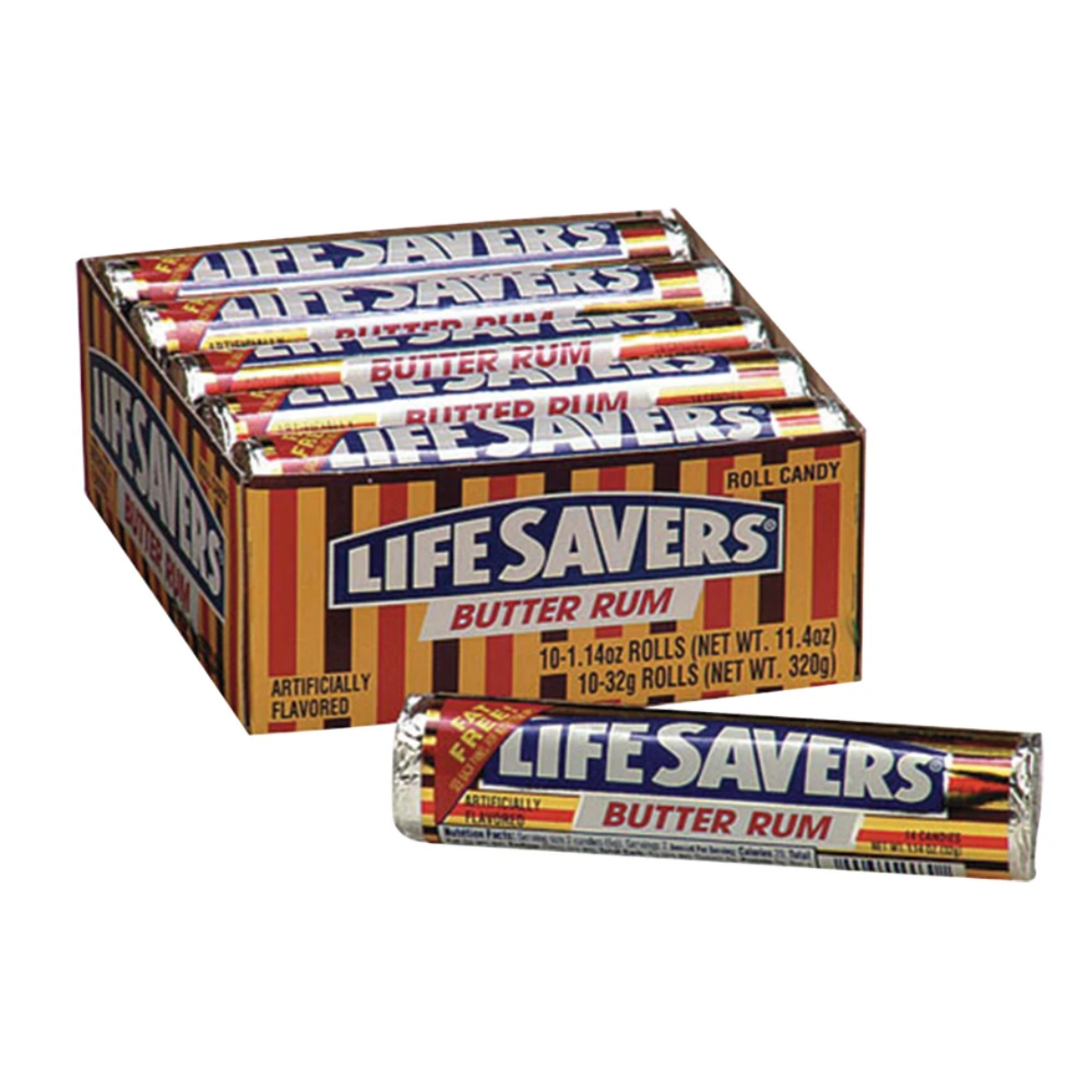 Life Savers Mints Butter Rum 1.14oz - 20ct