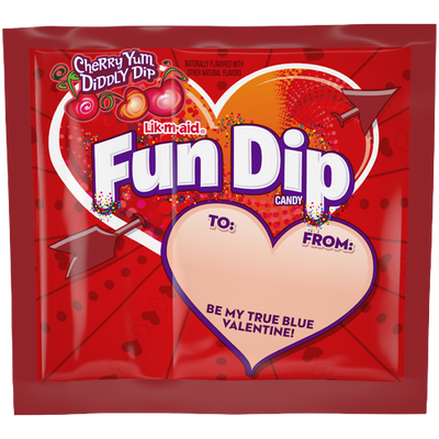 Fun Dip Valentine's Day Card Kit 9.46oz - 6ct