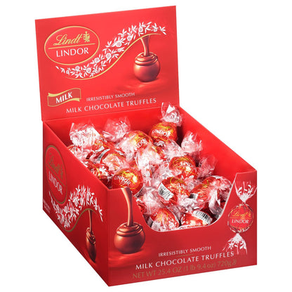 Lindt Lindor Milk Chocolate Truffles 25.4oz - 60ct