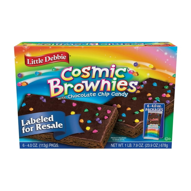 Little Debbie Cosmic Brownies 4oz - 6ct