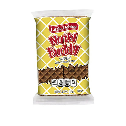 Little Debbie Nutty Buddy Bars 3oz - 6ct