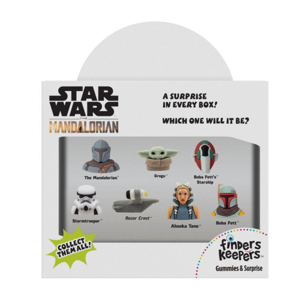 Finders Keepers Mandalorian Gummy and Surprise Case 0.99oz - 36ct