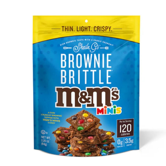 Sheila G's M&M's Brownie Brittle 2.25oz - 12ct