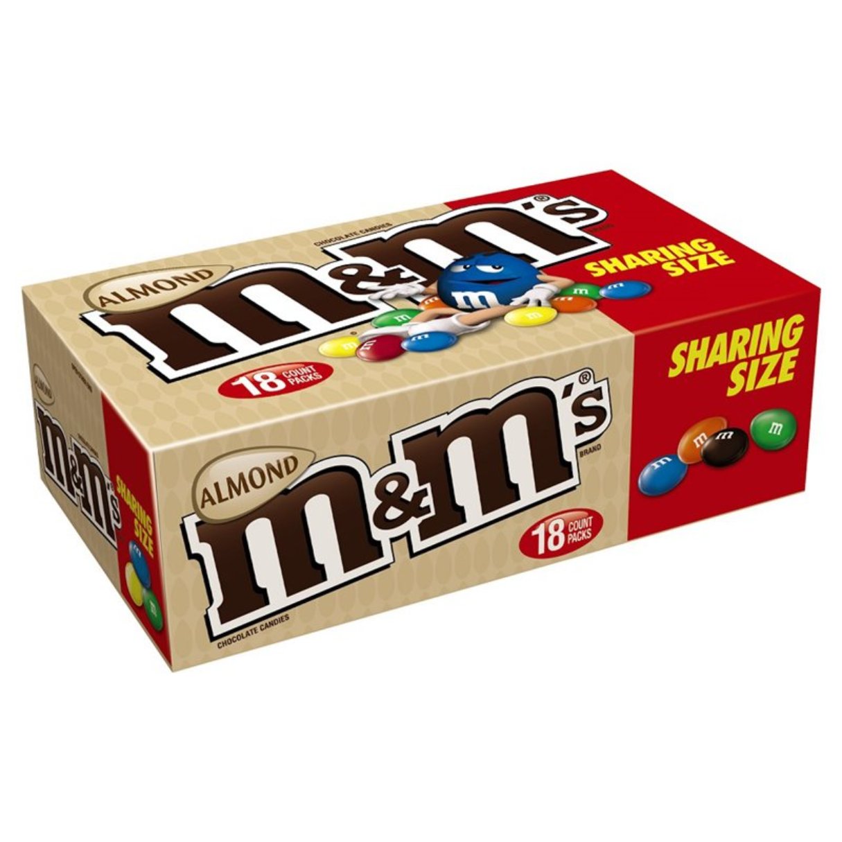 M&M's Almond Share Size 2.83oz - 18ct