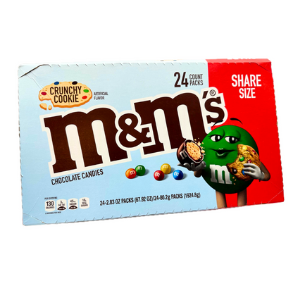 M&M's Cruncy Cookie Share Size 2.83oz - 24ct