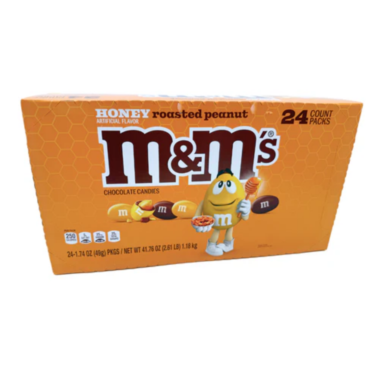 M&M's Honey Roasted Peanut 1.74oz - 24ct