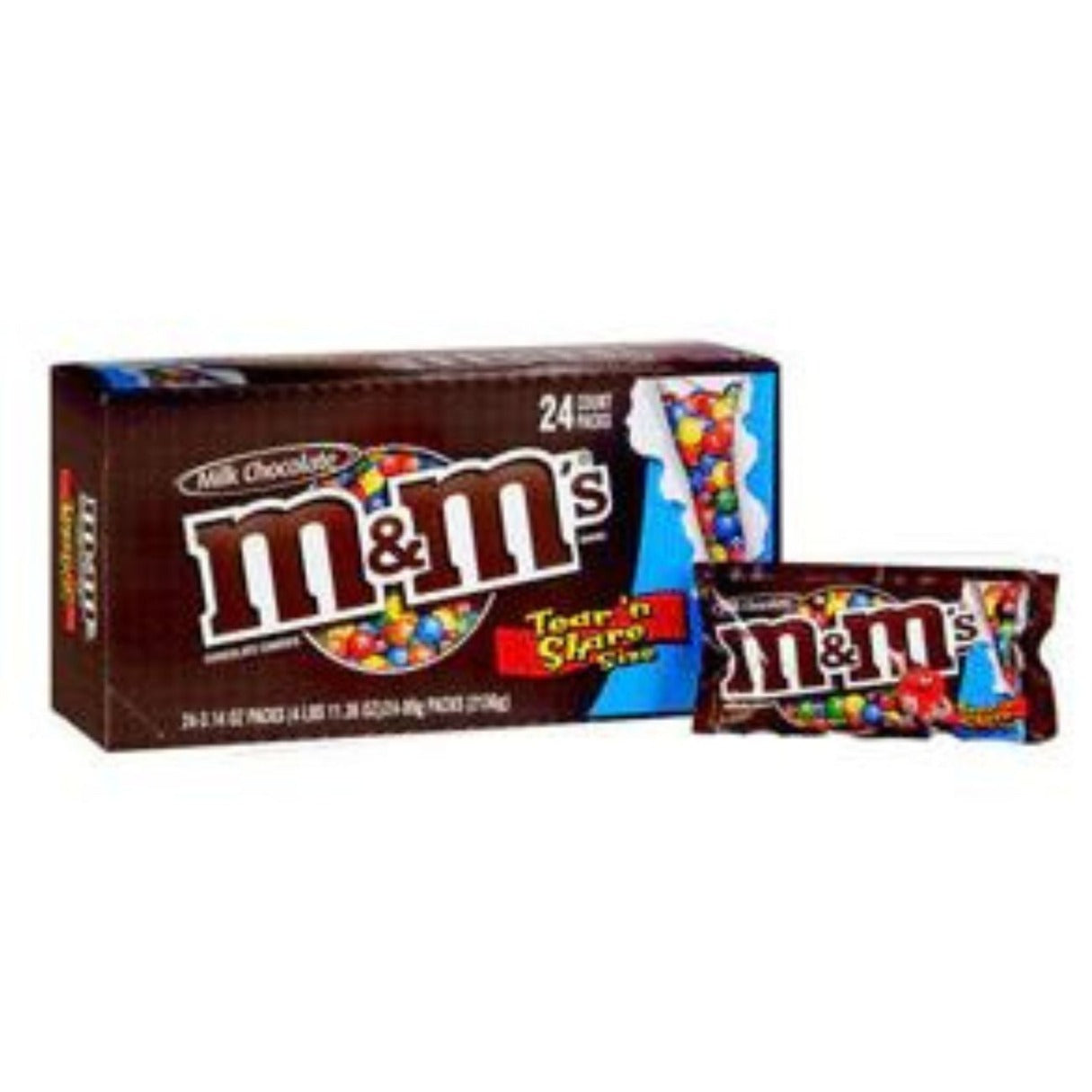 M&M's Milk Chocolate King 3.14oz - 24ct