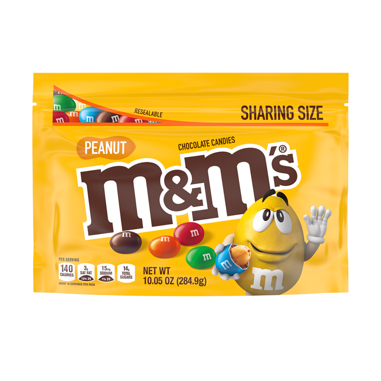 M&M's Peanut 10.05oz - 12ct