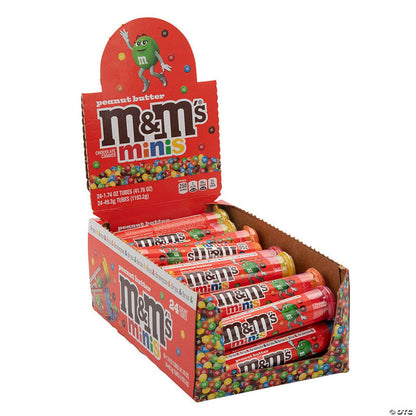 M&M's Peanut Butter Minis 1.74oz - 24ct