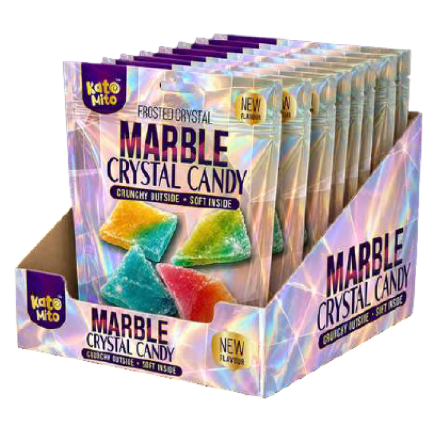 Marble Crystal Candy 80g 12ct