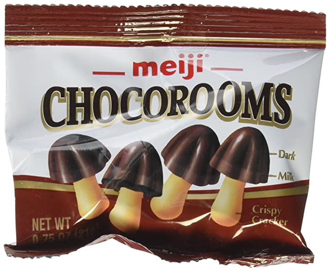Meiji Chocorooms Candies 1.34oz - 8ct