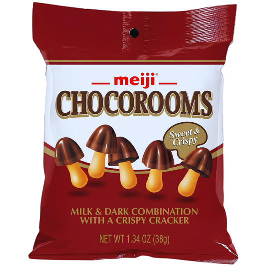 Meiji Chocorooms Candies 1.34oz - 8ct