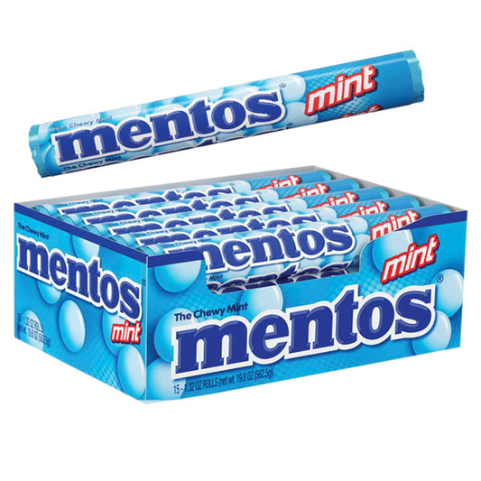 Mentos Chewy Mints Mint 1.32oz - 15ct