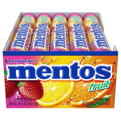 Mentos Raisin Mentos Fruit Chewy Mints 1.32oz - 15ct – I Got Your Candy