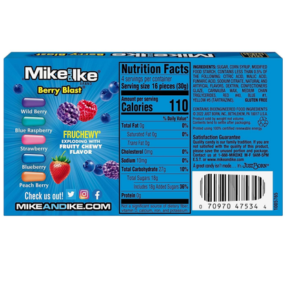 Mike & Ike Berry Theater Box 5oz 12ct