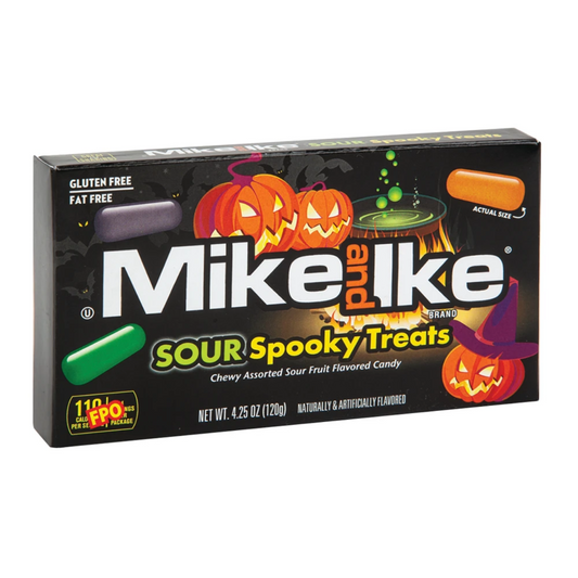 Mike & Ike Sour Spooky Theater Box 4.25oz - 12ct