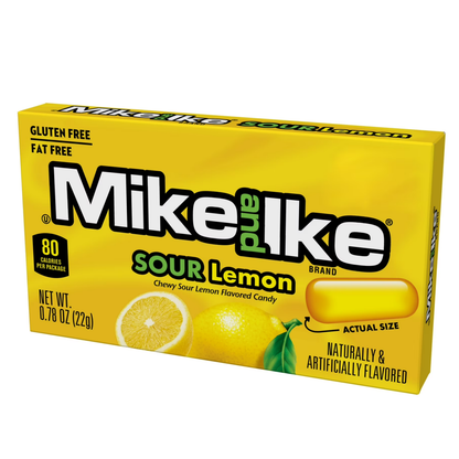 Mike & Ike Sour Lemon 0.78oz - 24ct (Pre priced)