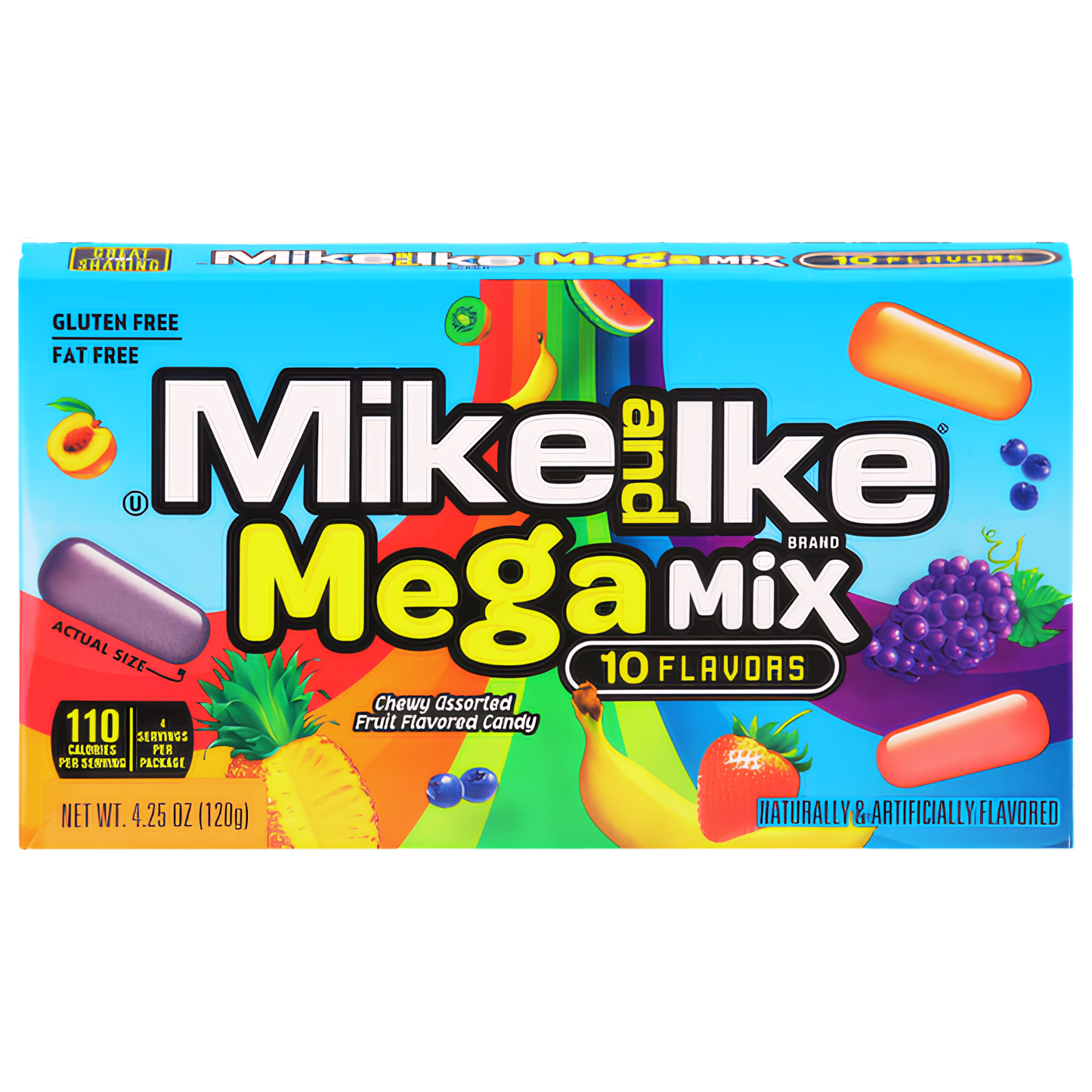 Mike & Ike Mega Mix Theater Box 5oz - 12ct