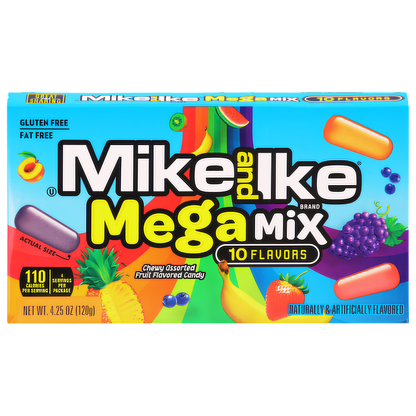 Mike & Ike Mega Mix Theater Box 5oz - 12ct