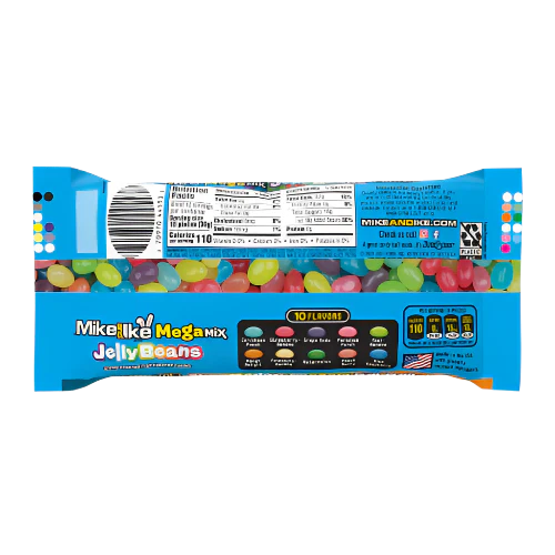 Mike and Ike MegaMix Jelly Beans 14oz - 12ct