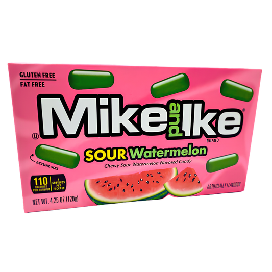 Mike and Ike Sour Watermelon Theater Box 4.25oz 12ct