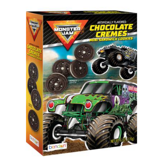 Mini Sandwich Cookies Box - Monster Jam 6oz - 12ct