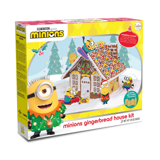 Minions Gingerbread House Kit 29oz - 6ct