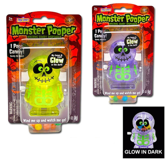 Monster Pooper Candy Glow In Dark - 8ct