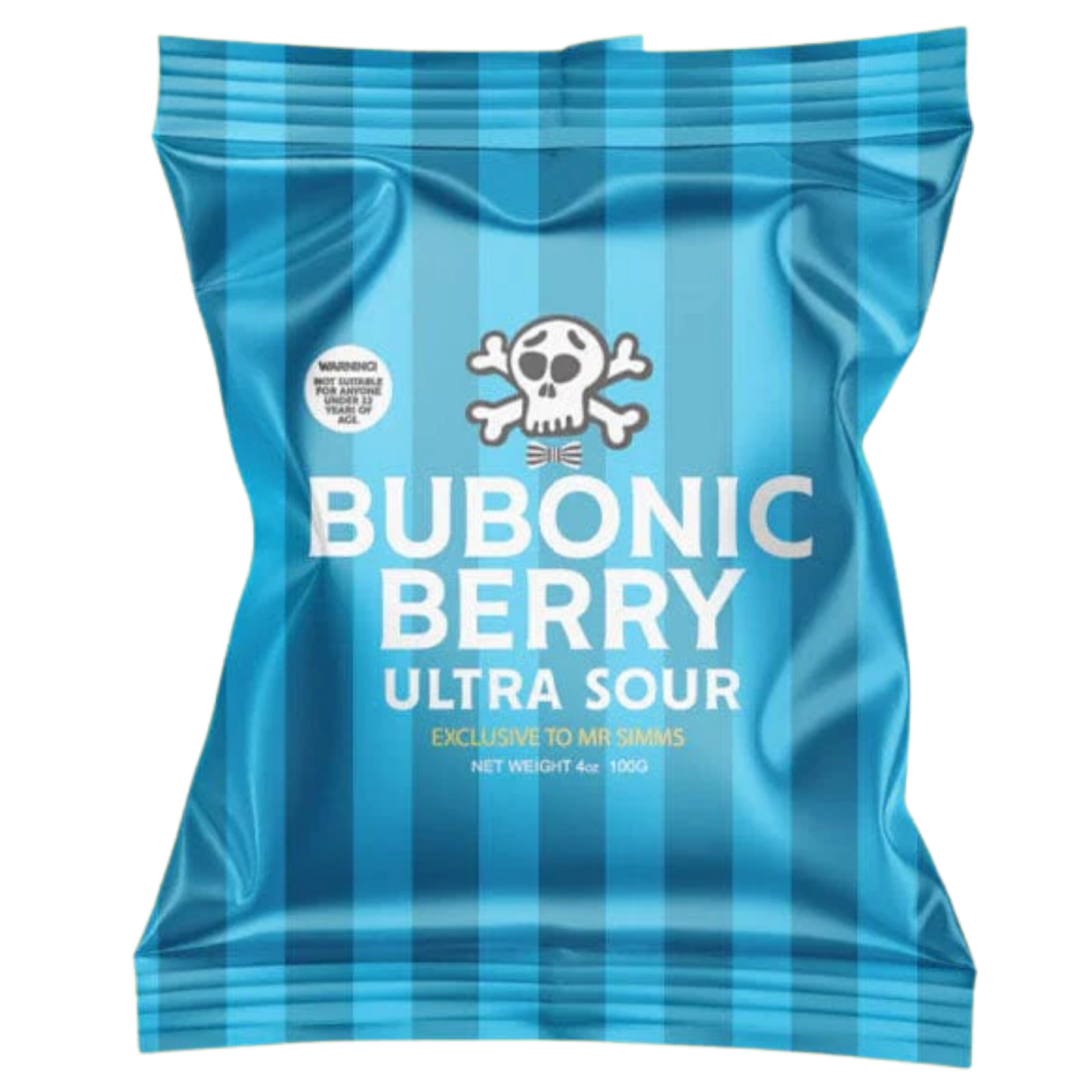 Mr Simms Bubonic Berry Ultra Sour Candy 3.5oz 12ct