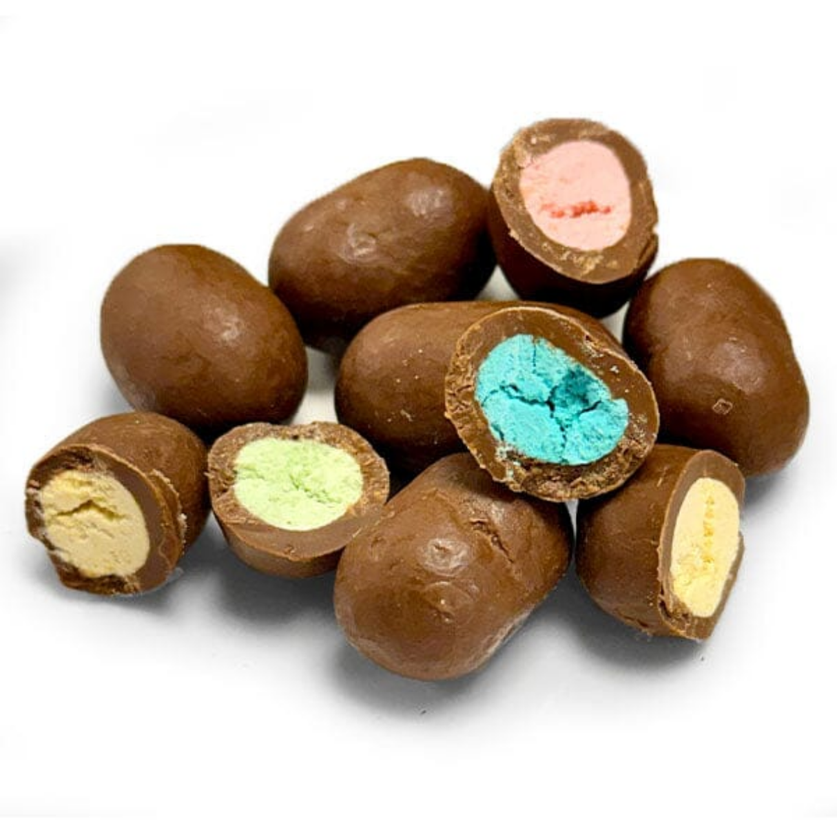 Mystery Crunchers Milk Chocolate Covered Candy 2.1oz - 12ct