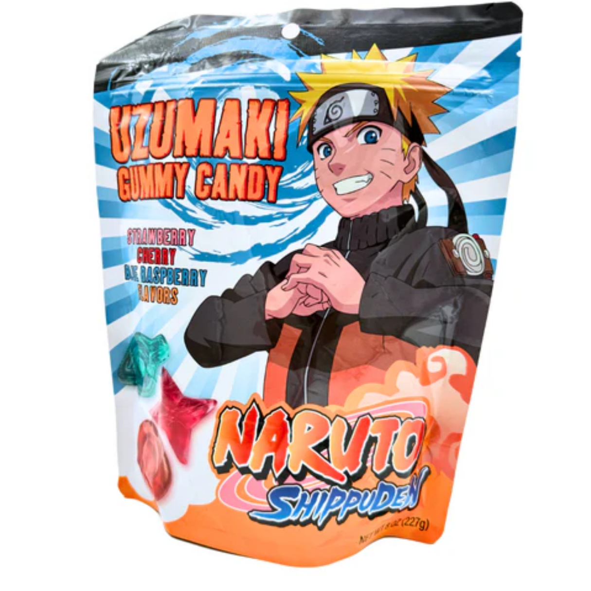 Naruto Shippuden Uzumaki Gummy Candy Anime Candy 8oz 12ct