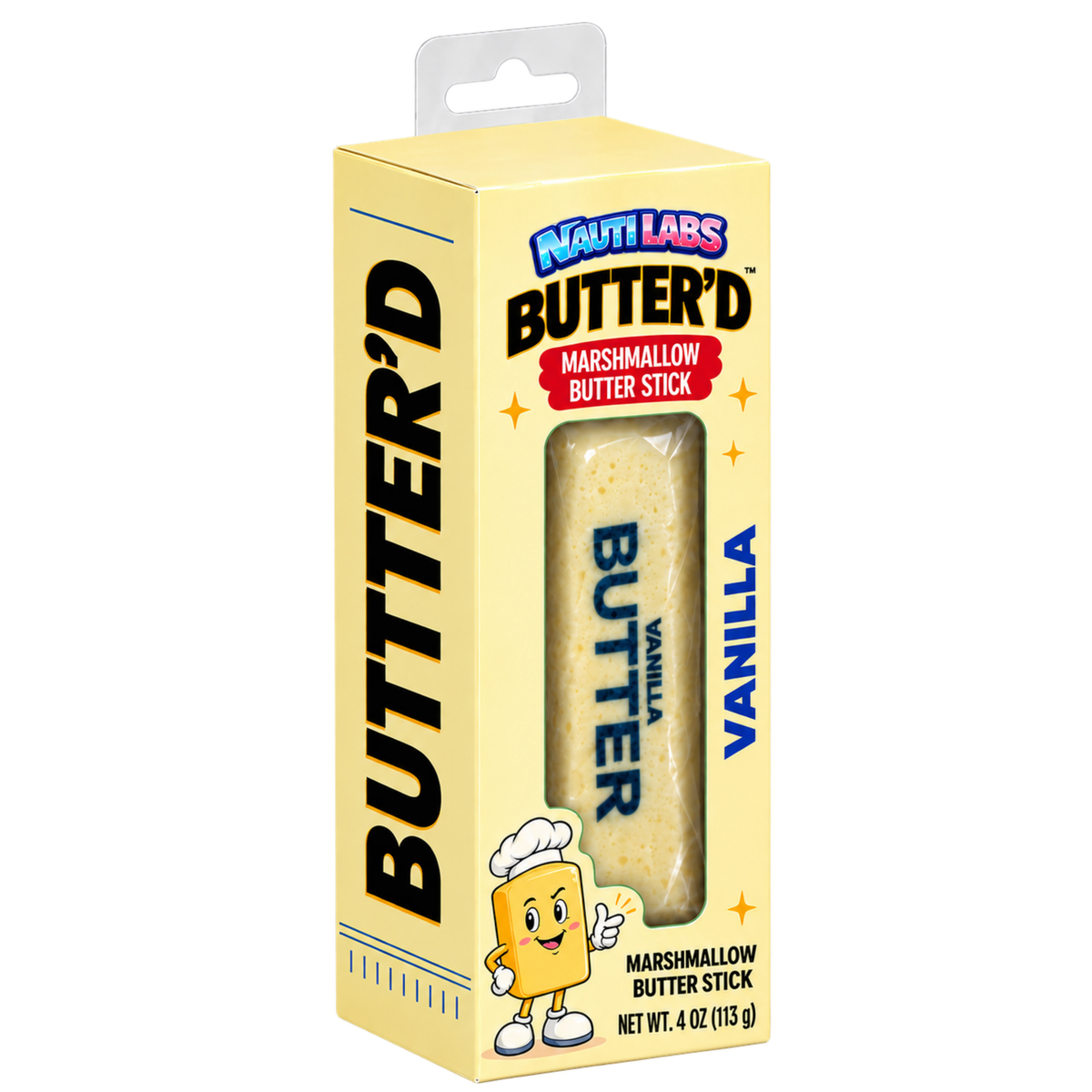 Nauti Labs Butter'd Marshmallow Stick 2.47oz 12ct