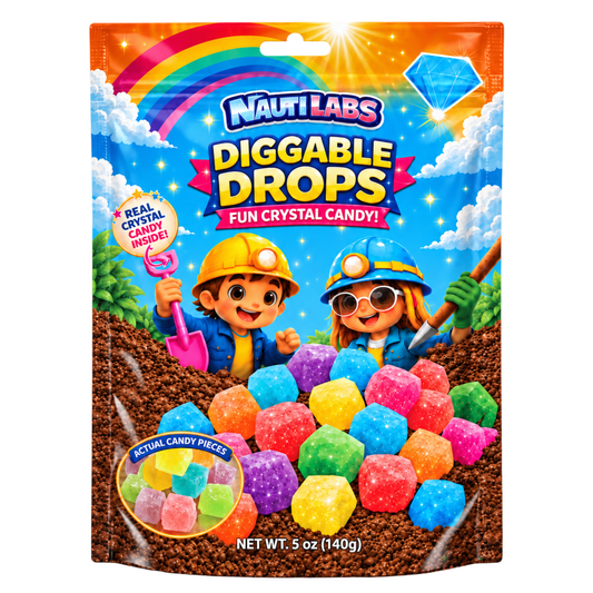 Nauti Labs Diggable Drops Crystal Candy 5oz 12ct