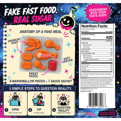 Nauti Labs Fried and Confused Chicken Marshmallow Kit 4.2oz 12ct