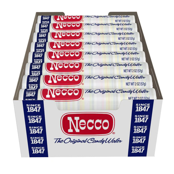 Spangler Necco Wafers Assorted Flavors Roll 2oz - 24ct