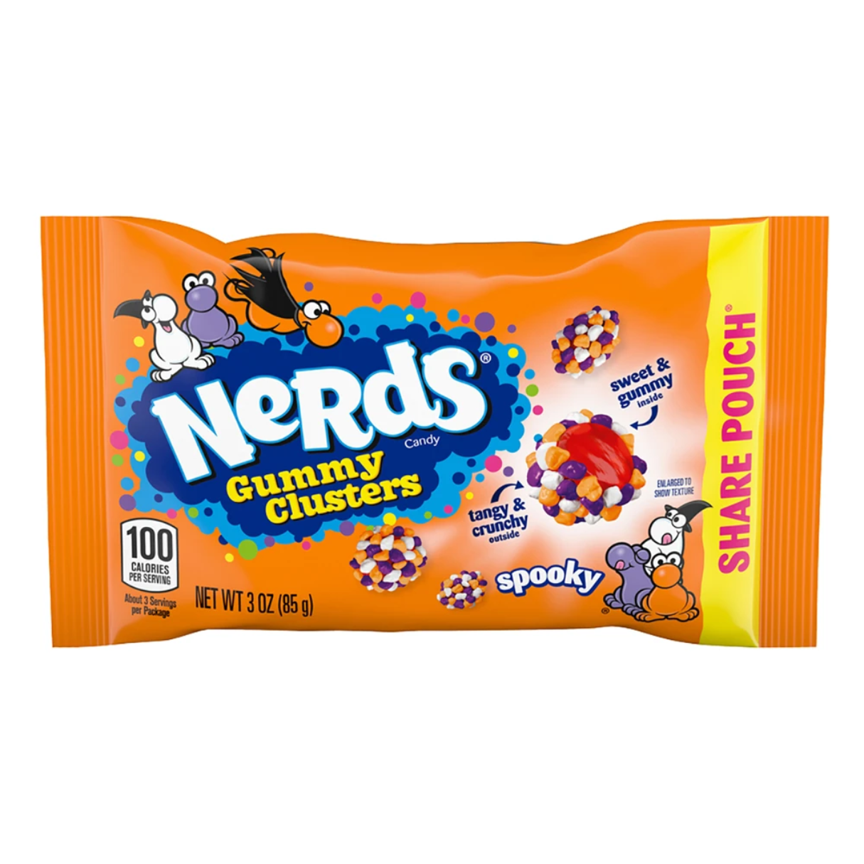 Nerds Spooky Clusters 3oz - 12ct