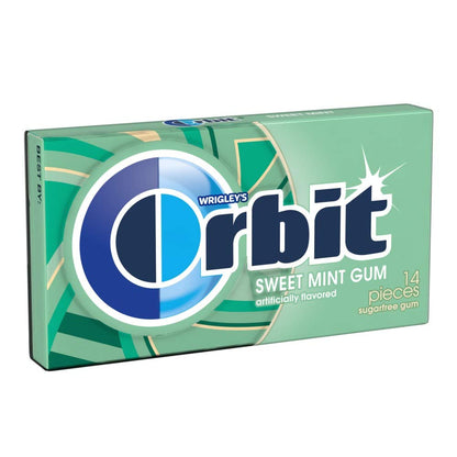 Orbit Sweet Mint Sugarfree Gum 14pc - 12ct