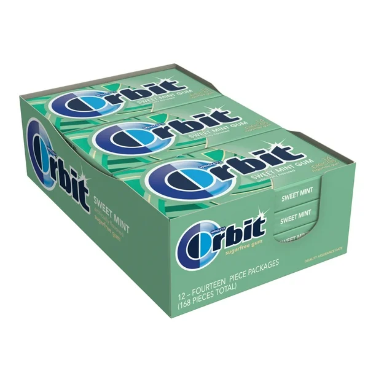 Orbit Sweet Mint Sugarfree Gum 14pc - 12ct – I Got Your Candy