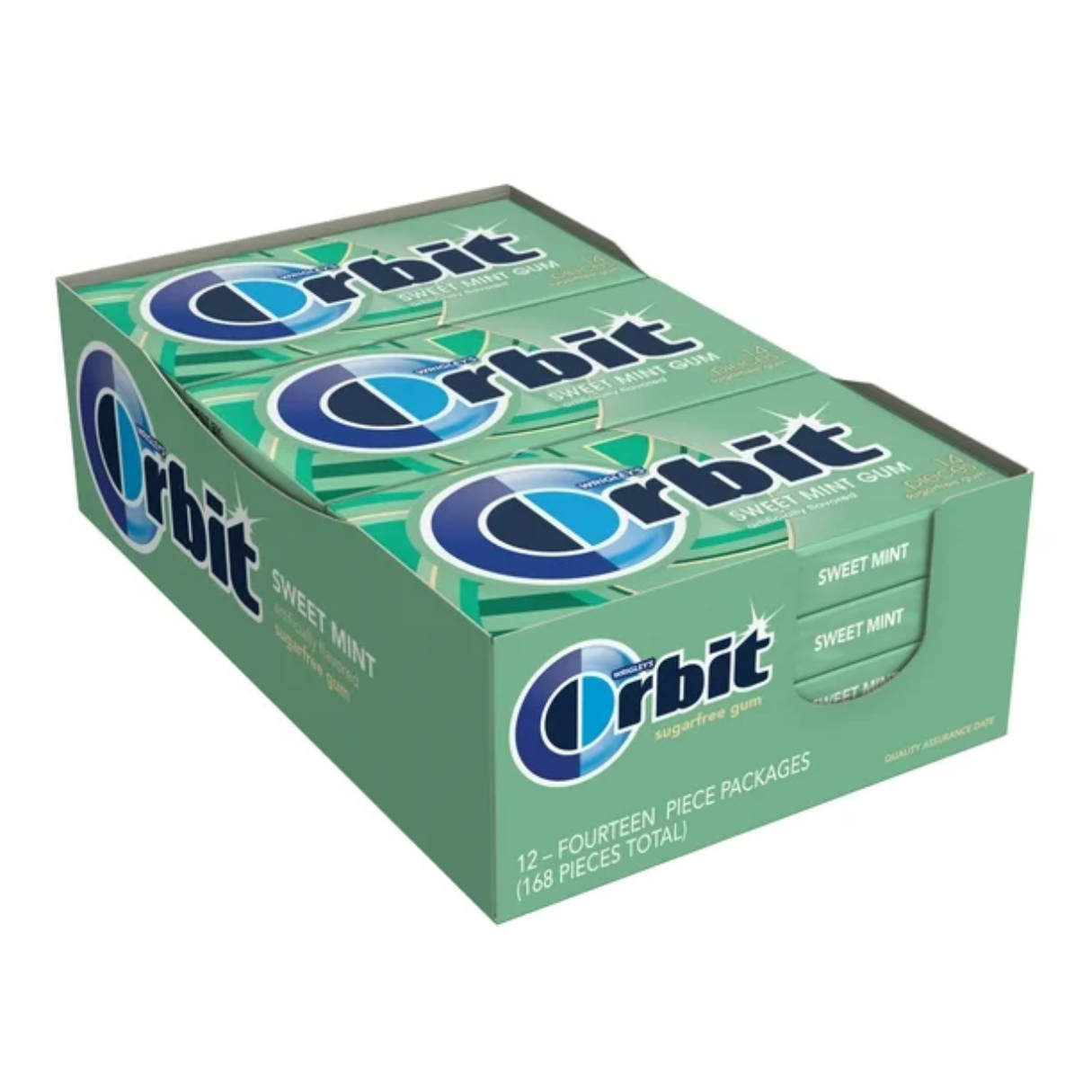 Orbit Sweet Mint Sugarfree Gum 14pc - 12ct