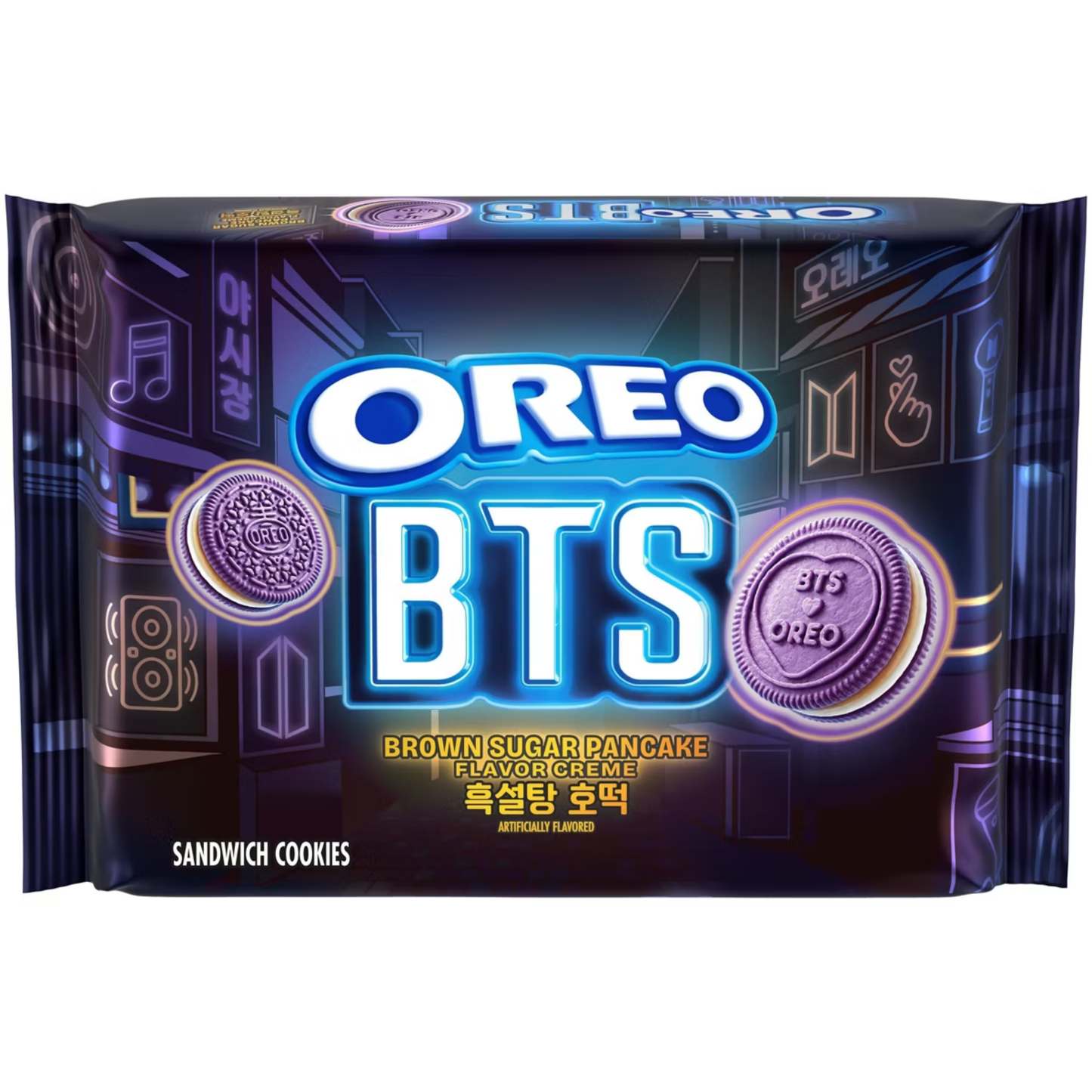 OREO BTS Brown Sugar Pancake Creme Cookies 10.68oz 12ct
