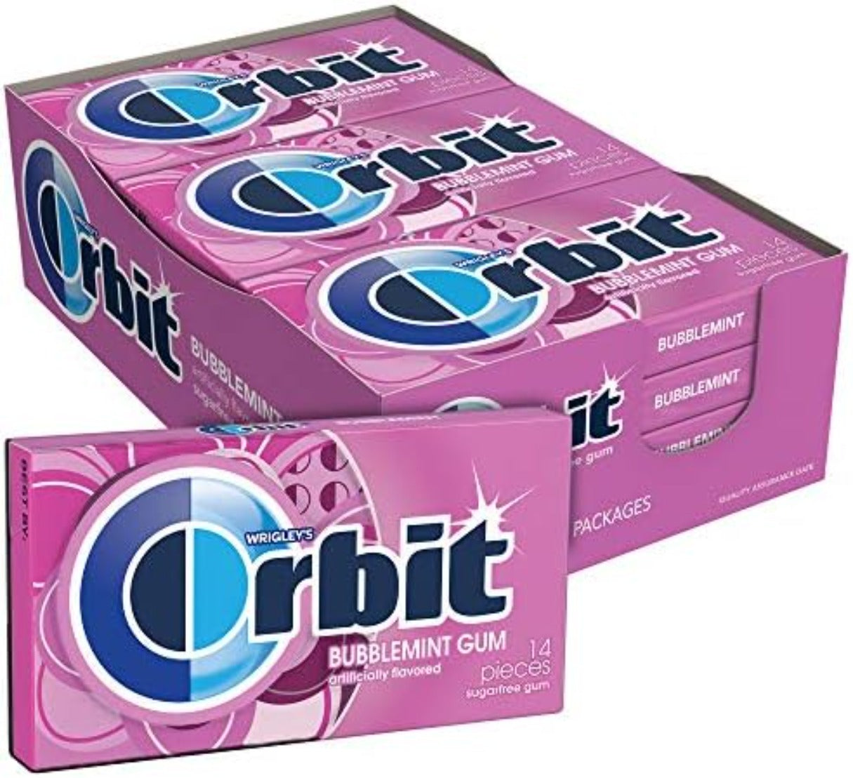 Orbit Gum Bubblemint - 12ct