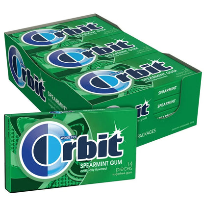 Orbit Gum Spearmint - 12ct