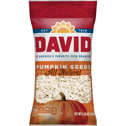 David's Pumpkin Seeds  2.25oz - 12ct