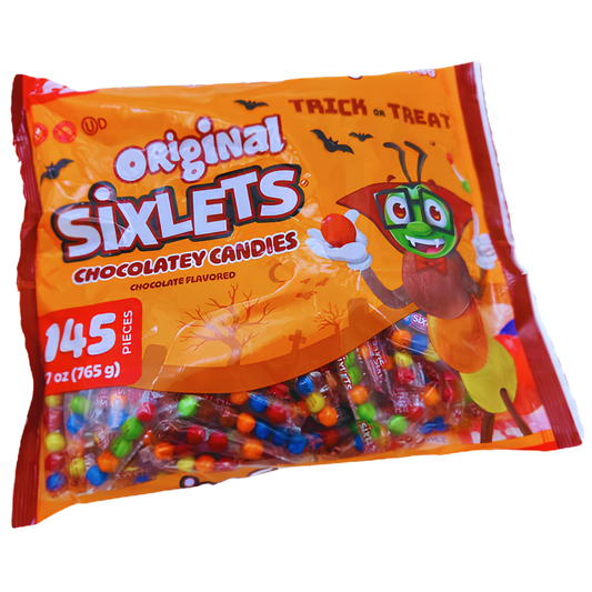 Original Sixlets Halloween Chocolatey Candies 145pcs 27oz