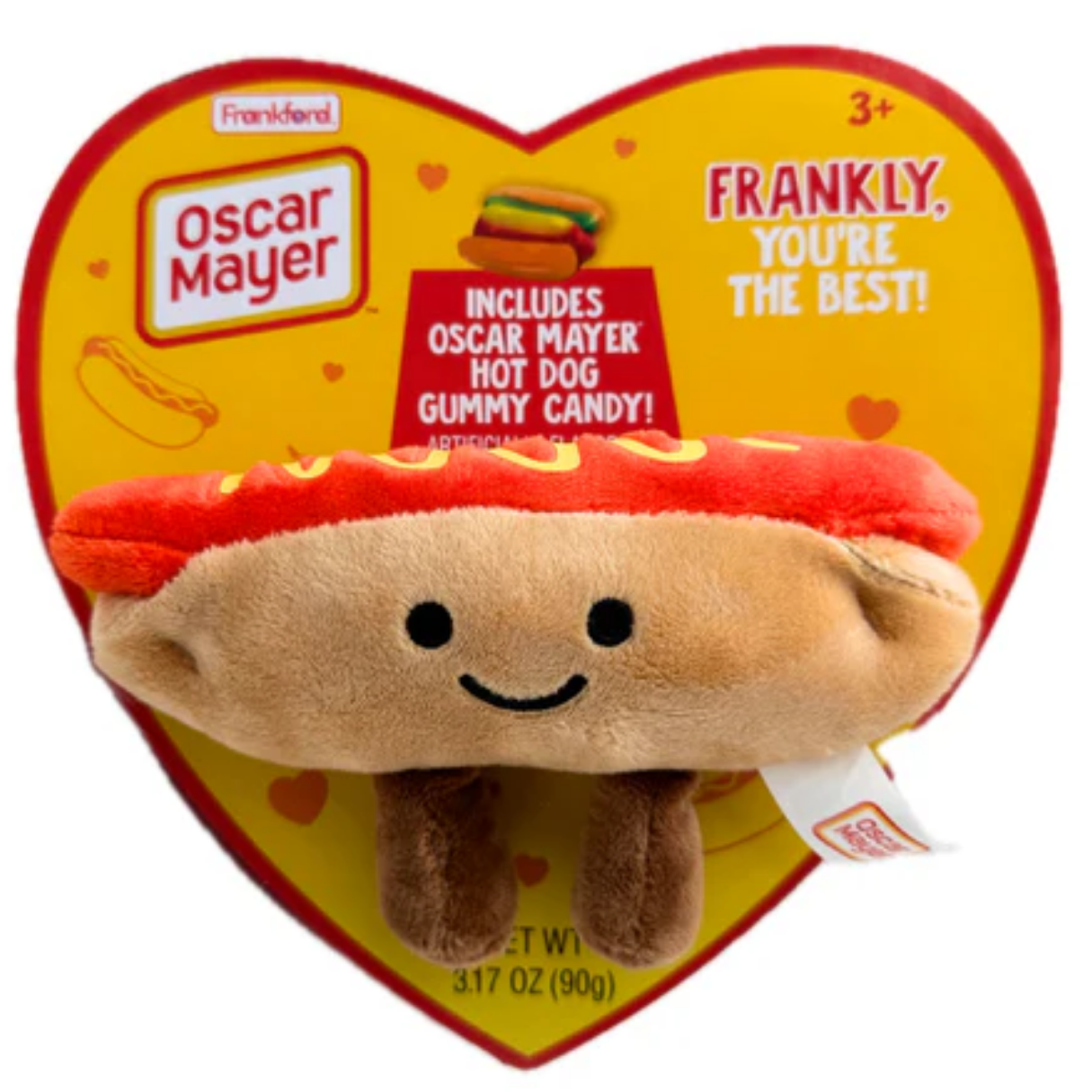 Oscar Mayer Hot Dog Heart Box - 3.17oz 6ct