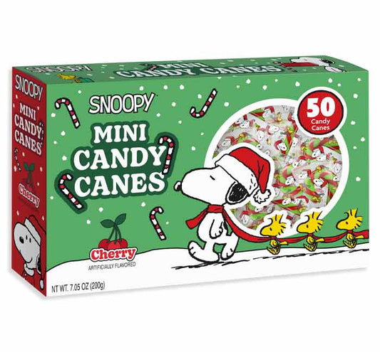 Snoopy Mini Candy Cane Box 7.05oz - 12ct