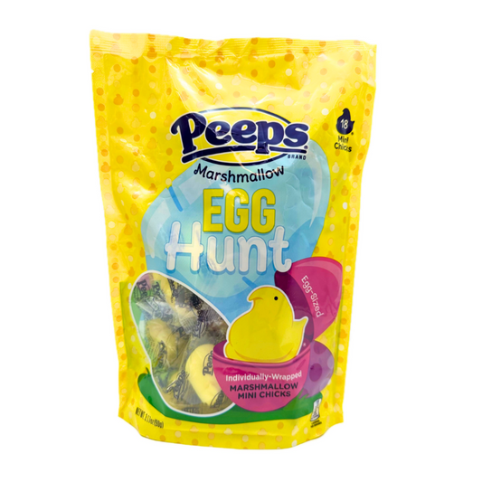 Peeps Mini Marshmallow Chicks Egg Hunt Candy 3.17oz - 6ct