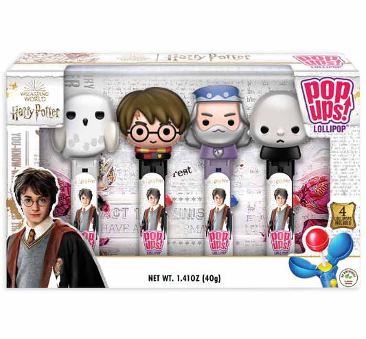 Wizarding World of Harry Potter Pop Ups Lollipop Gift Set 2.82oz - 6ct